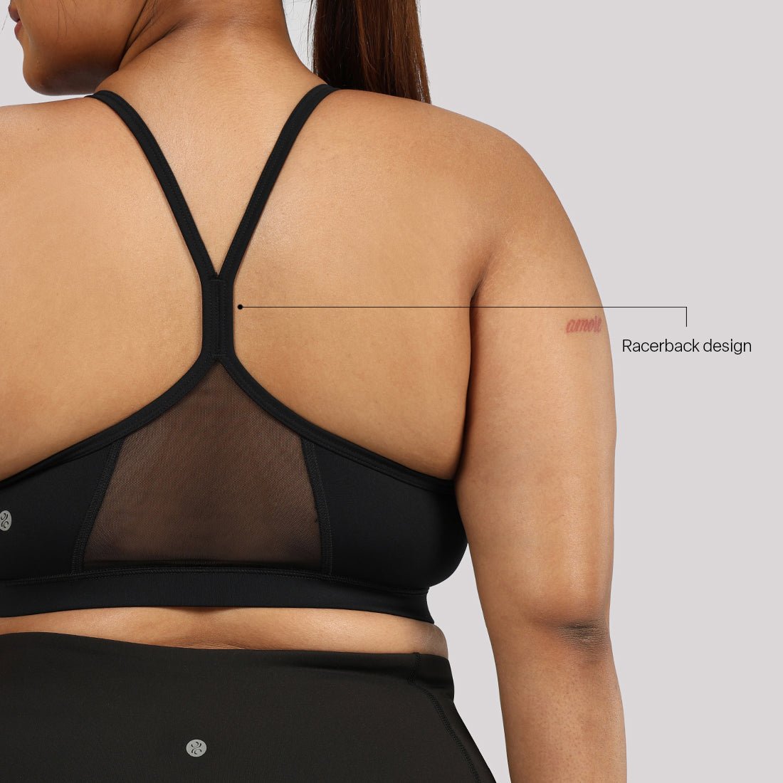 Strappy Racerback Sports Bra - BlissClub