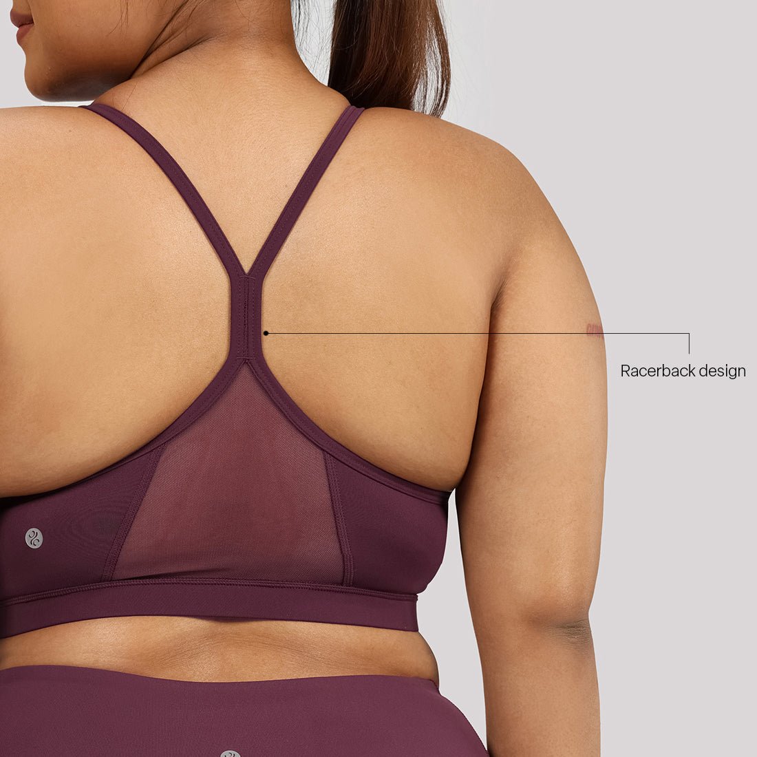 Strappy Racerback Sports Bra - BlissClub