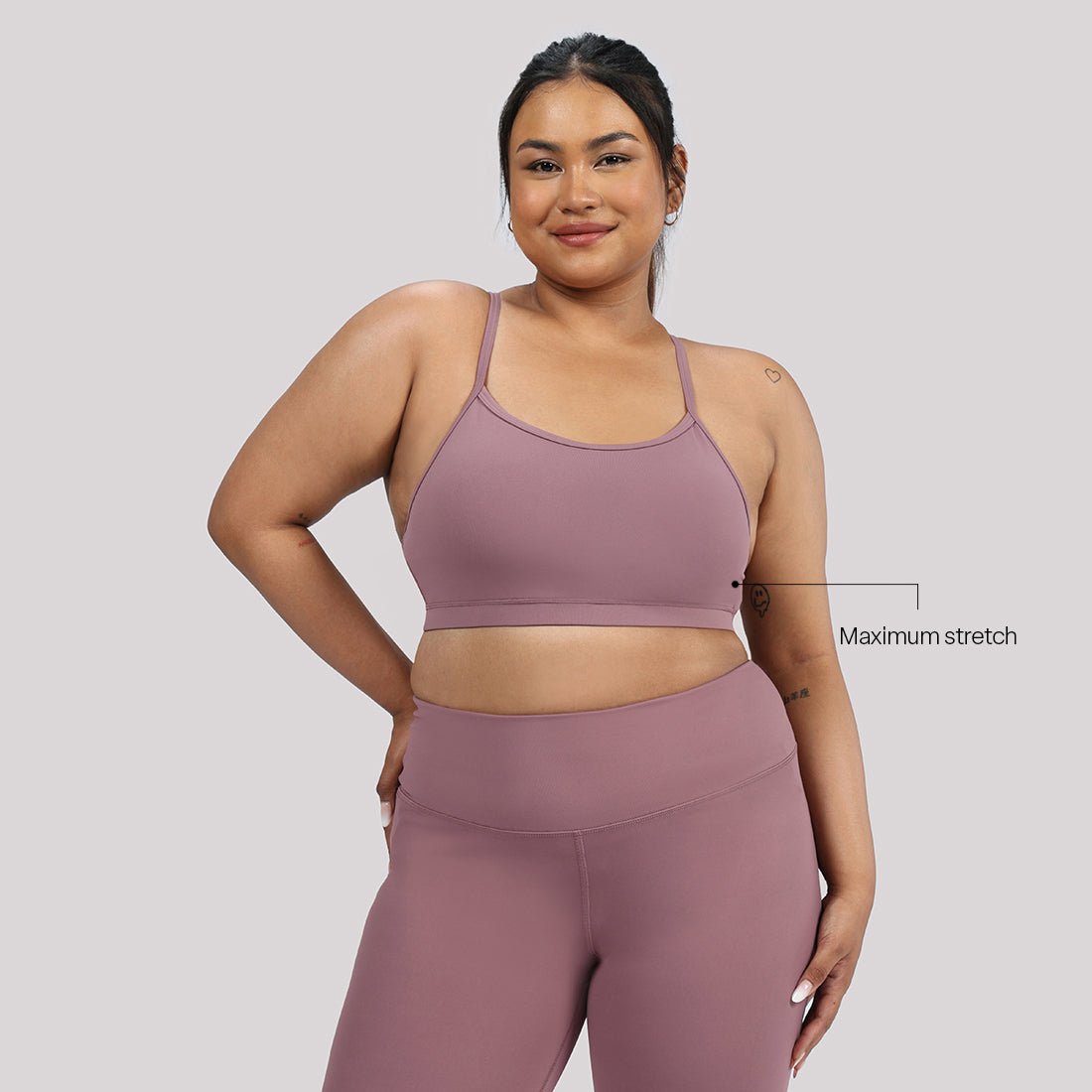 Strappy Racerback Sports Bra - BlissClub