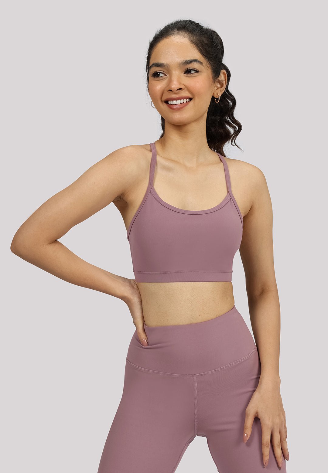Strappy Racerback Sports Bra - BlissClub