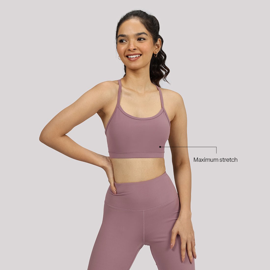 Strappy Racerback Sports Bra - BlissClub