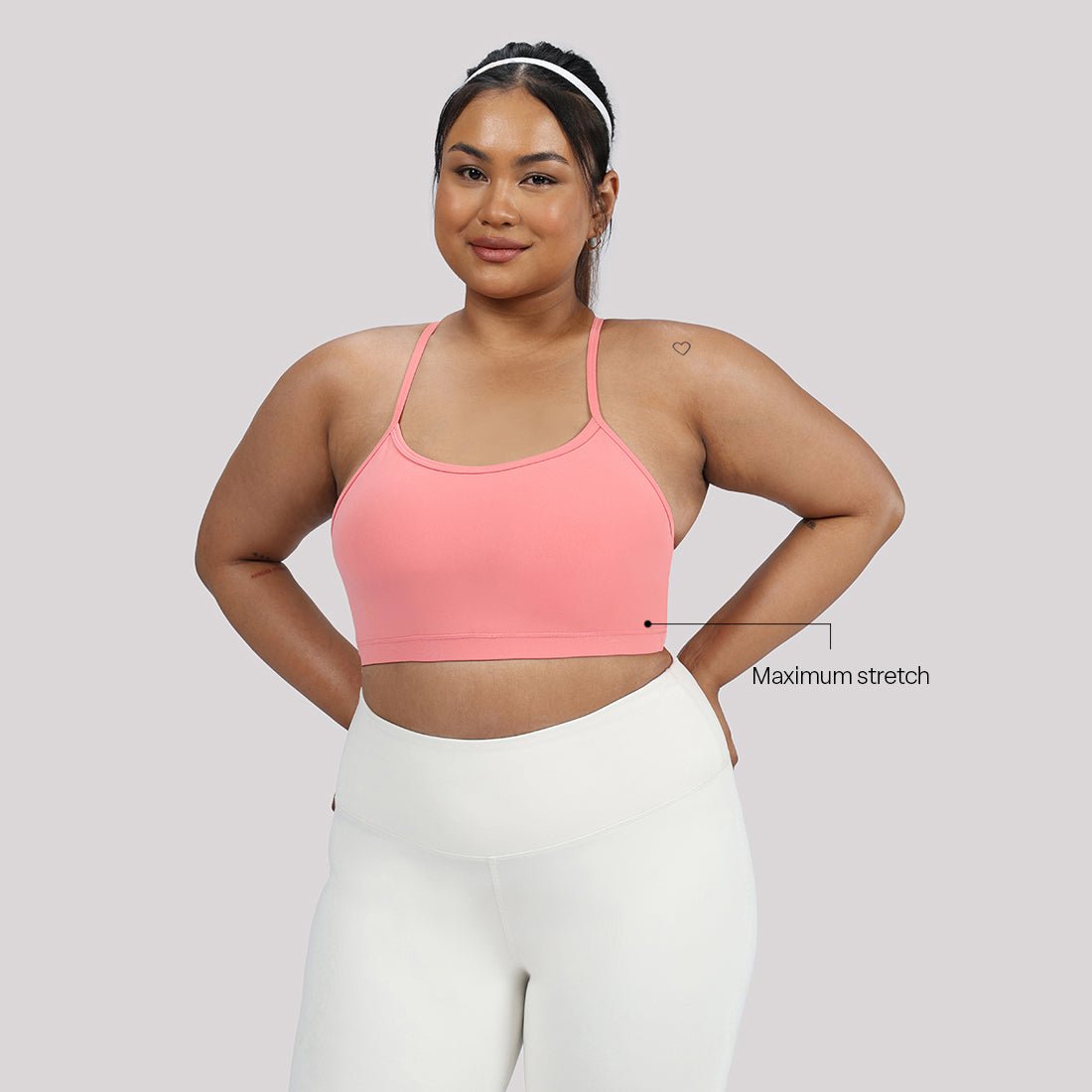 Strappy Racerback Sports Bra - BlissClub