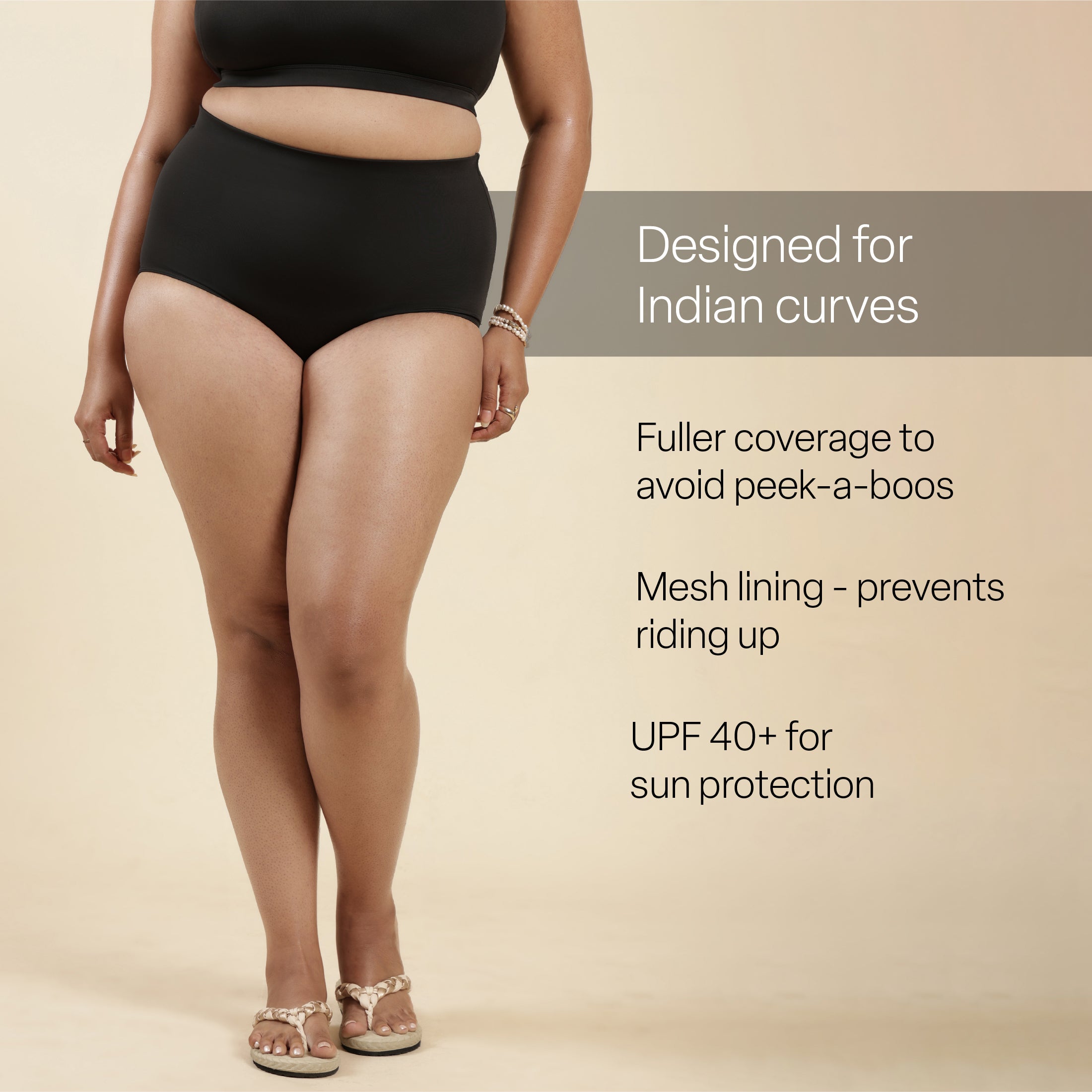 The Bliss Swim High Waisted Bottom