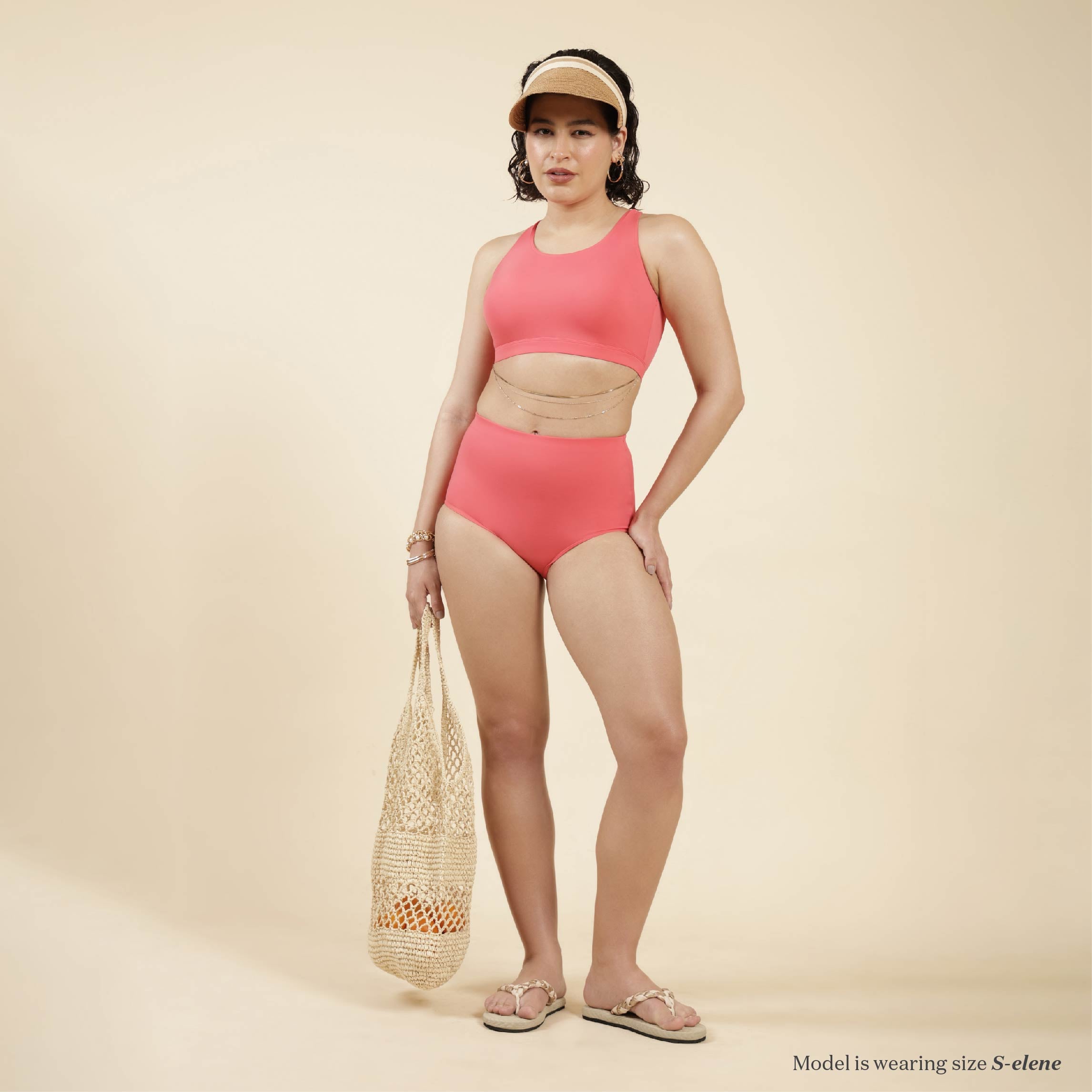 The Bliss Swim High Waisted Bottom