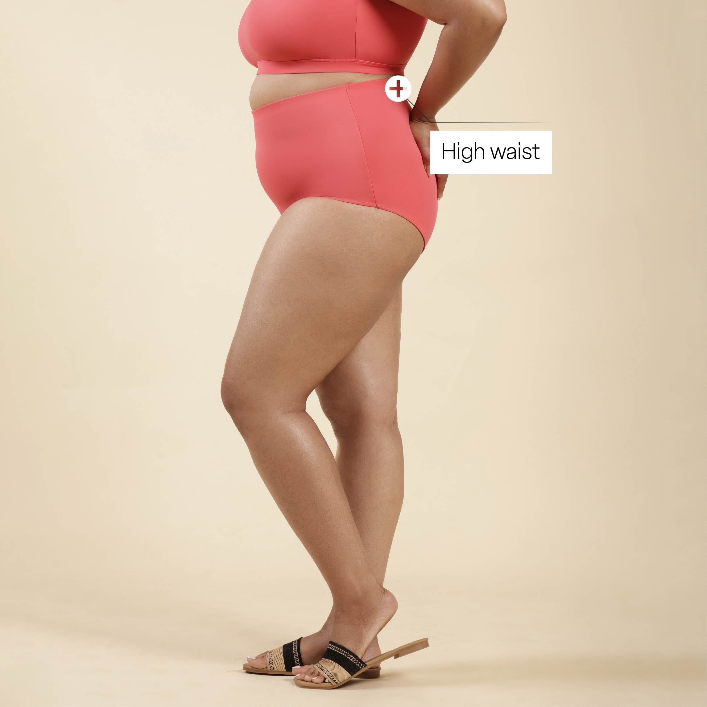 The Bliss Swim High Waisted Bottom
