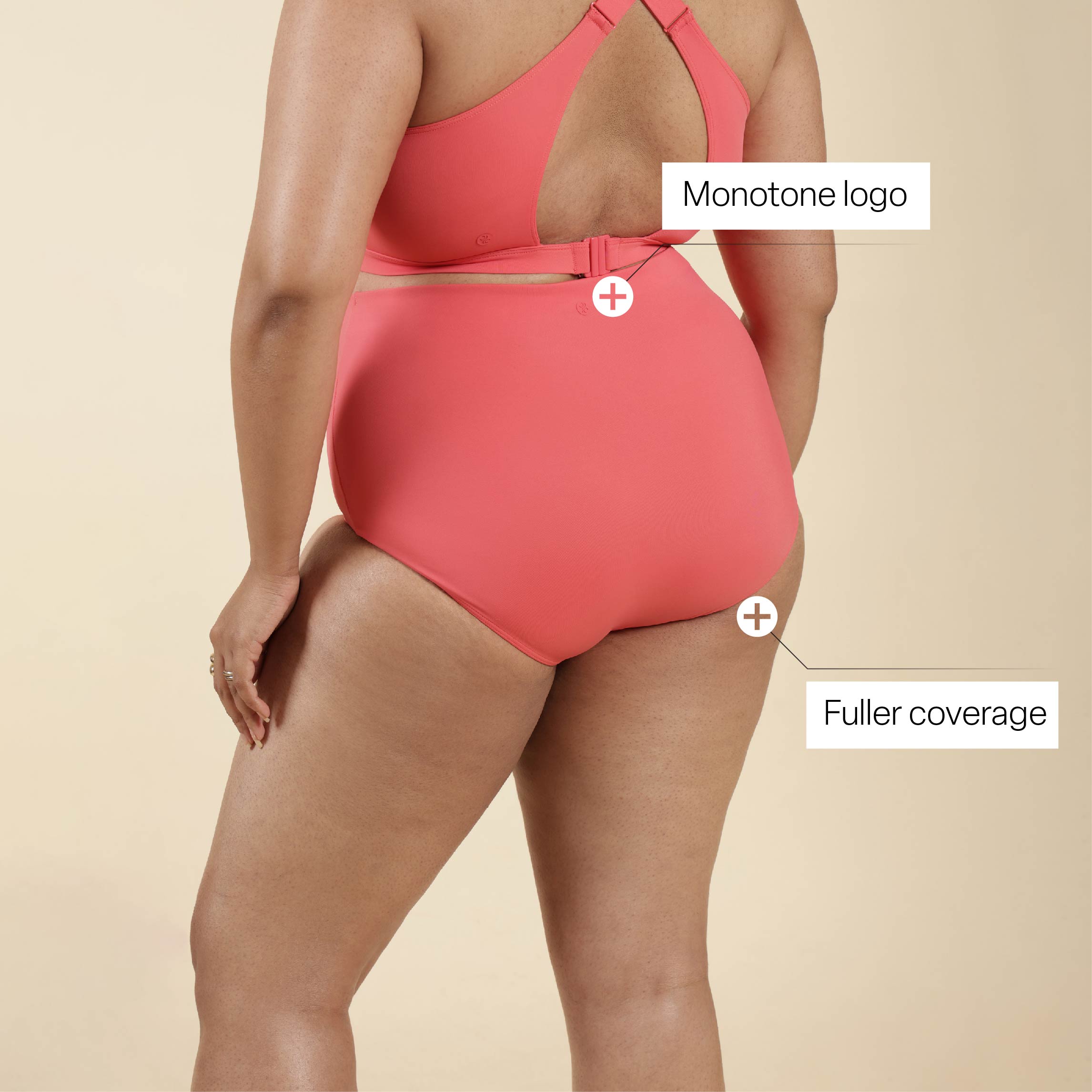 The Bliss Swim High Waisted Bottom