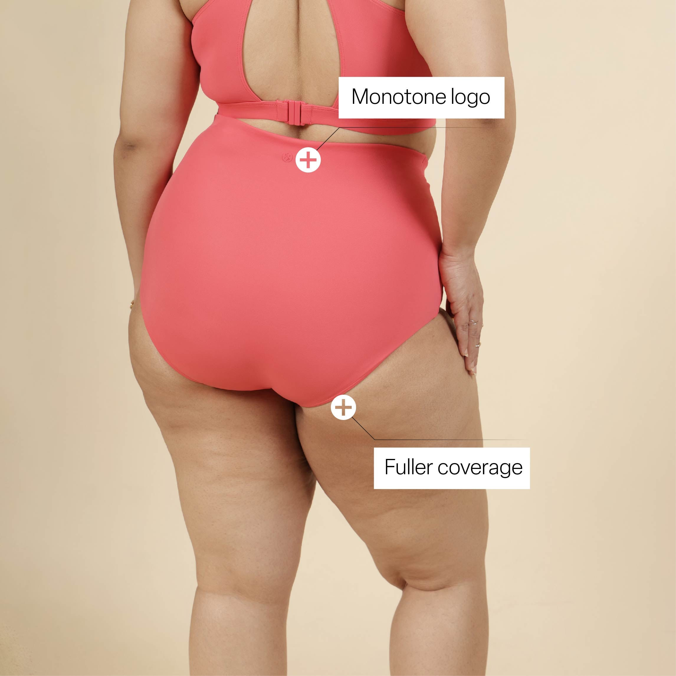 The Bliss Swim High Waisted Bottom