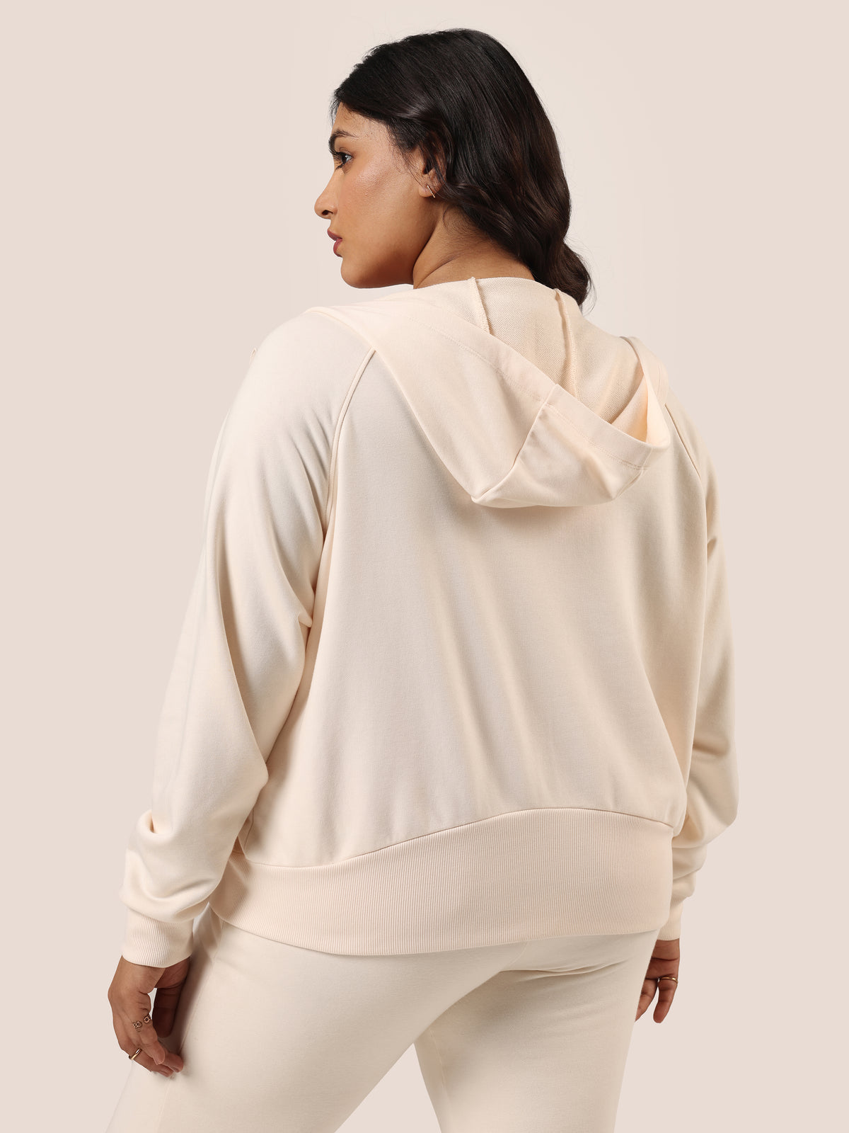 BlissTerry™ Panelled Hoodie