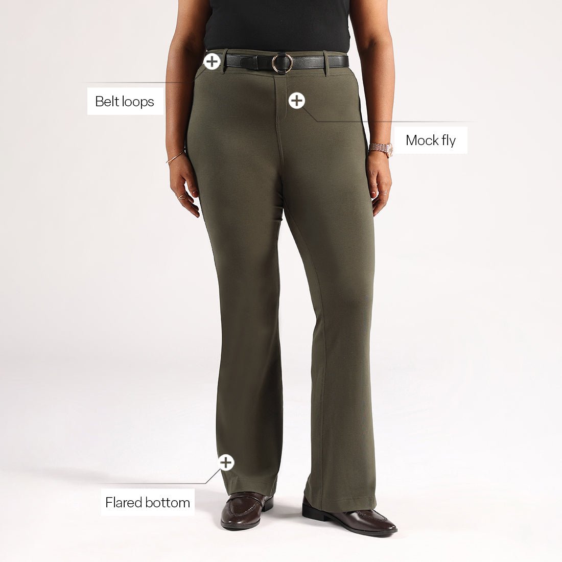 The AM:PM Air Flare Trousers - BlissClub