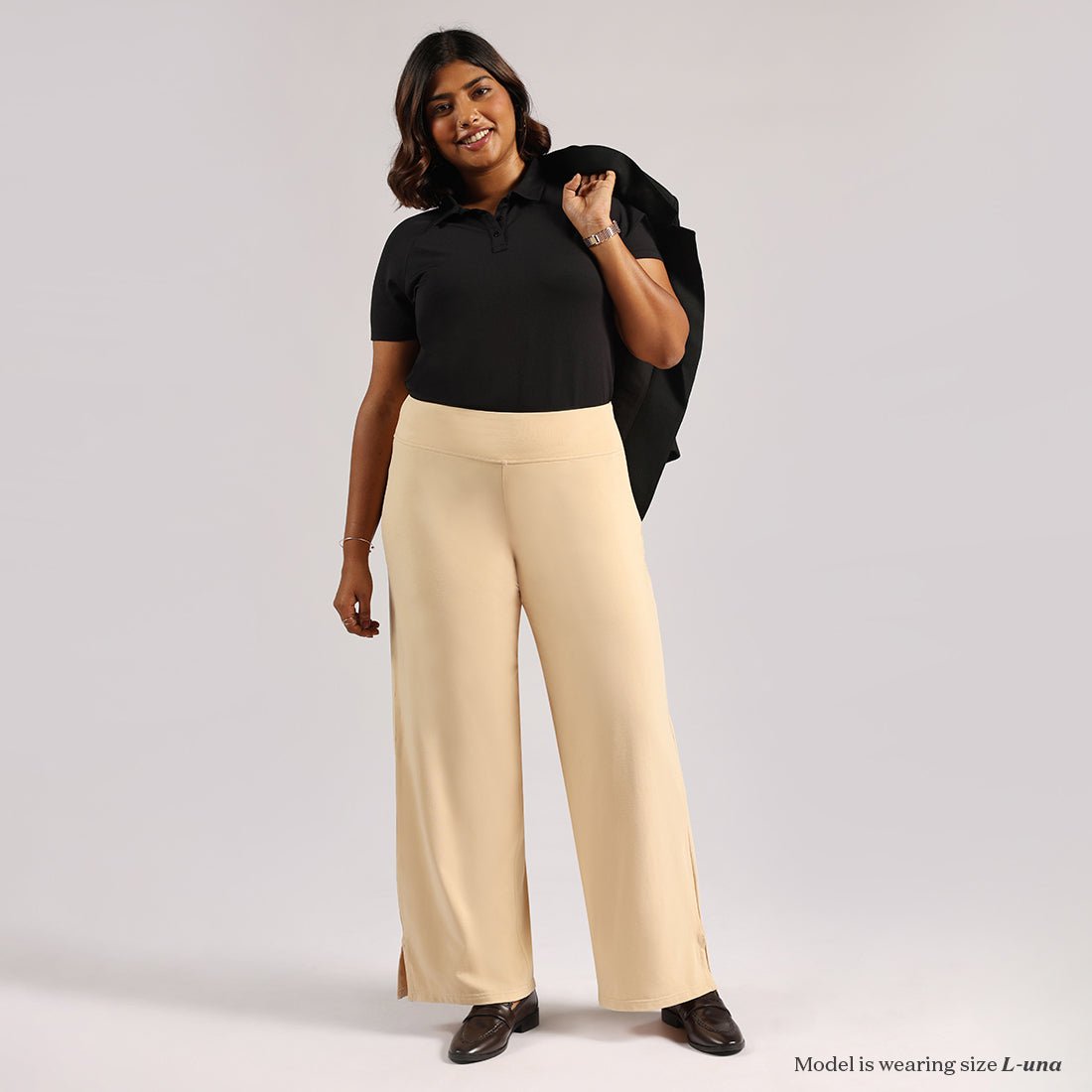 The AM:PM Air Wide Trousers - Cotton - BlissClub