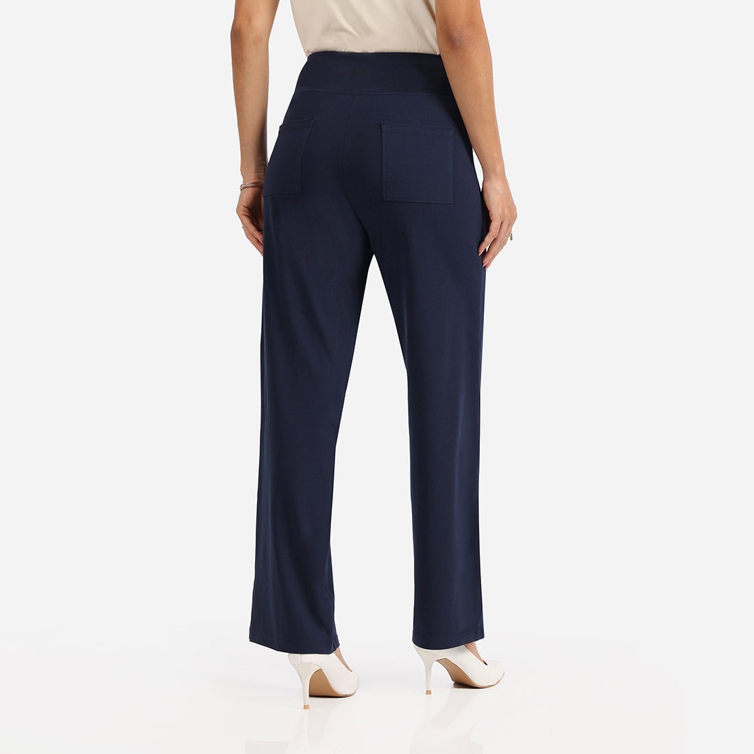 The AM:PM Air Wide Trousers - Cotton - BlissClub