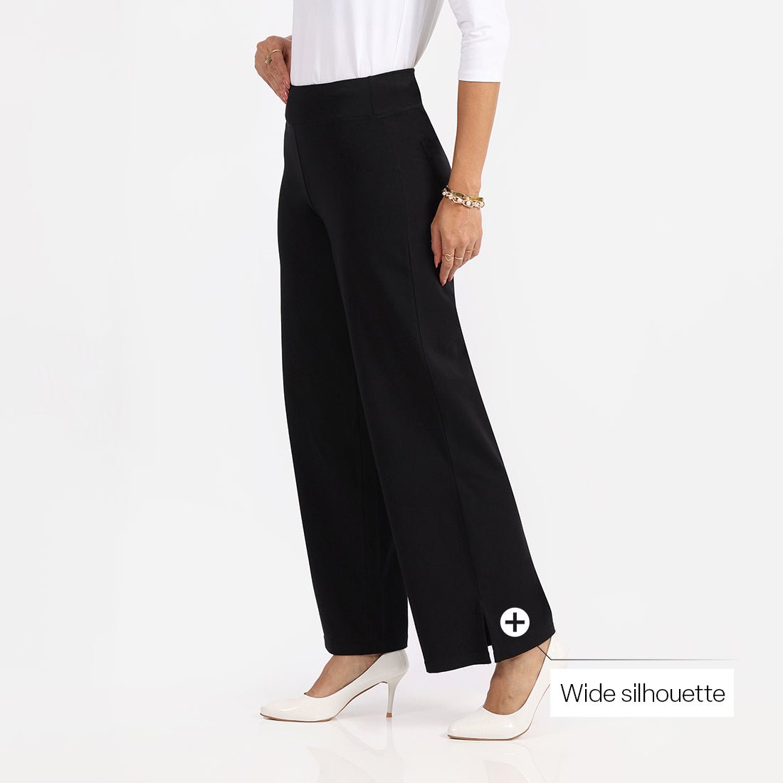 The AM:PM Air Wide Trousers - Cotton - BlissClub