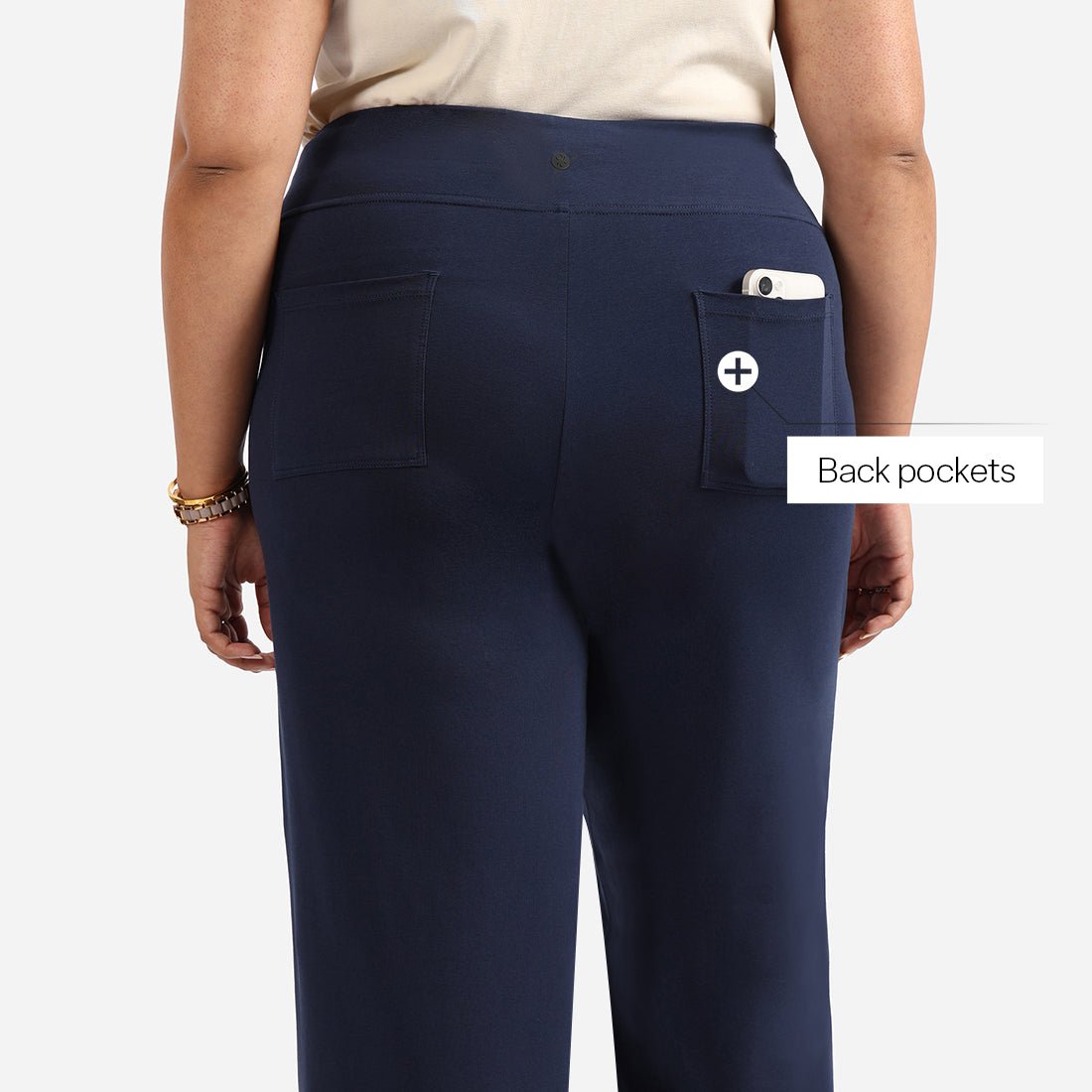 The AM:PM Air Wide Trousers - Cotton - BlissClub