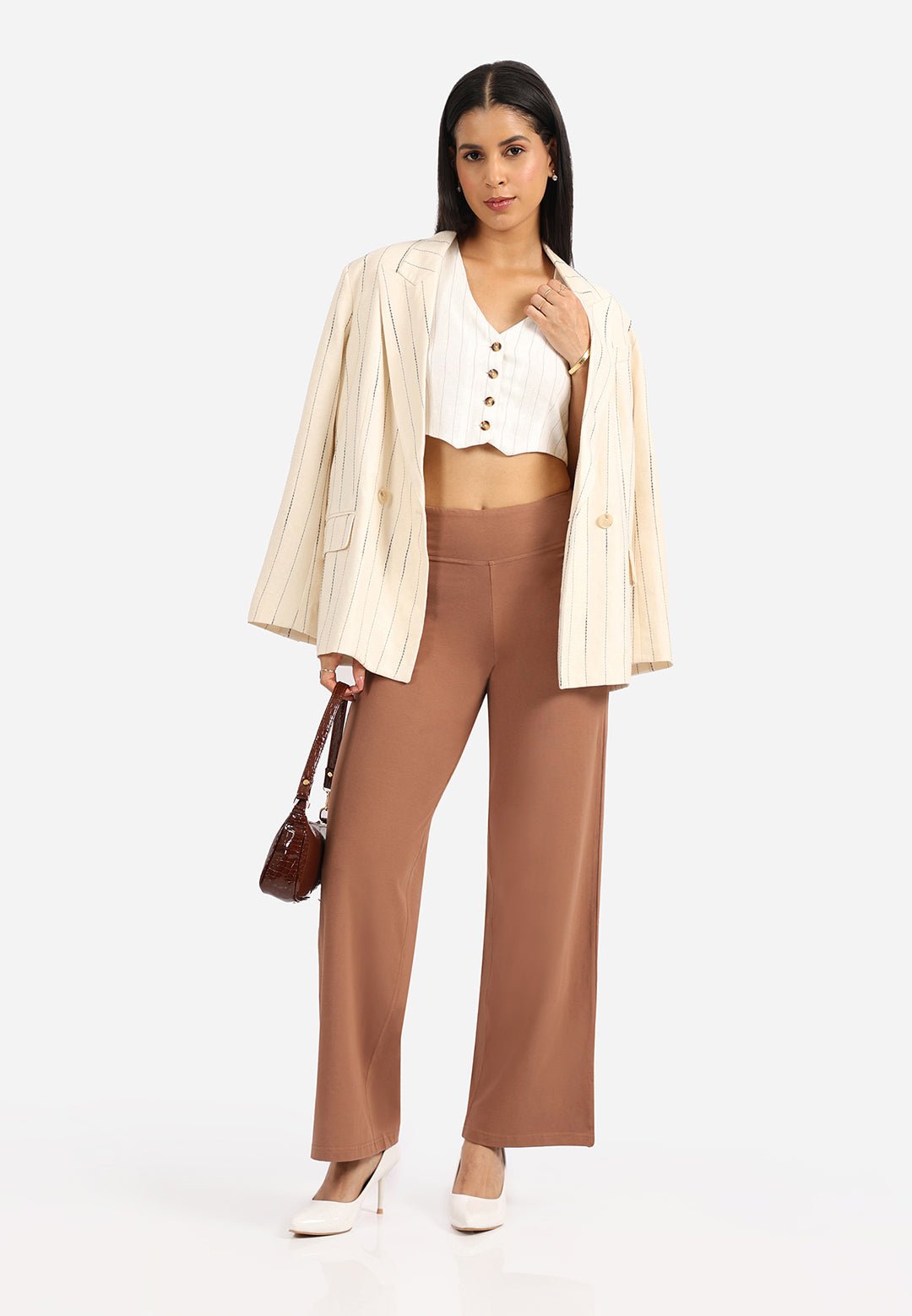 The AM:PM Air Wide Trousers - Cotton - BlissClub