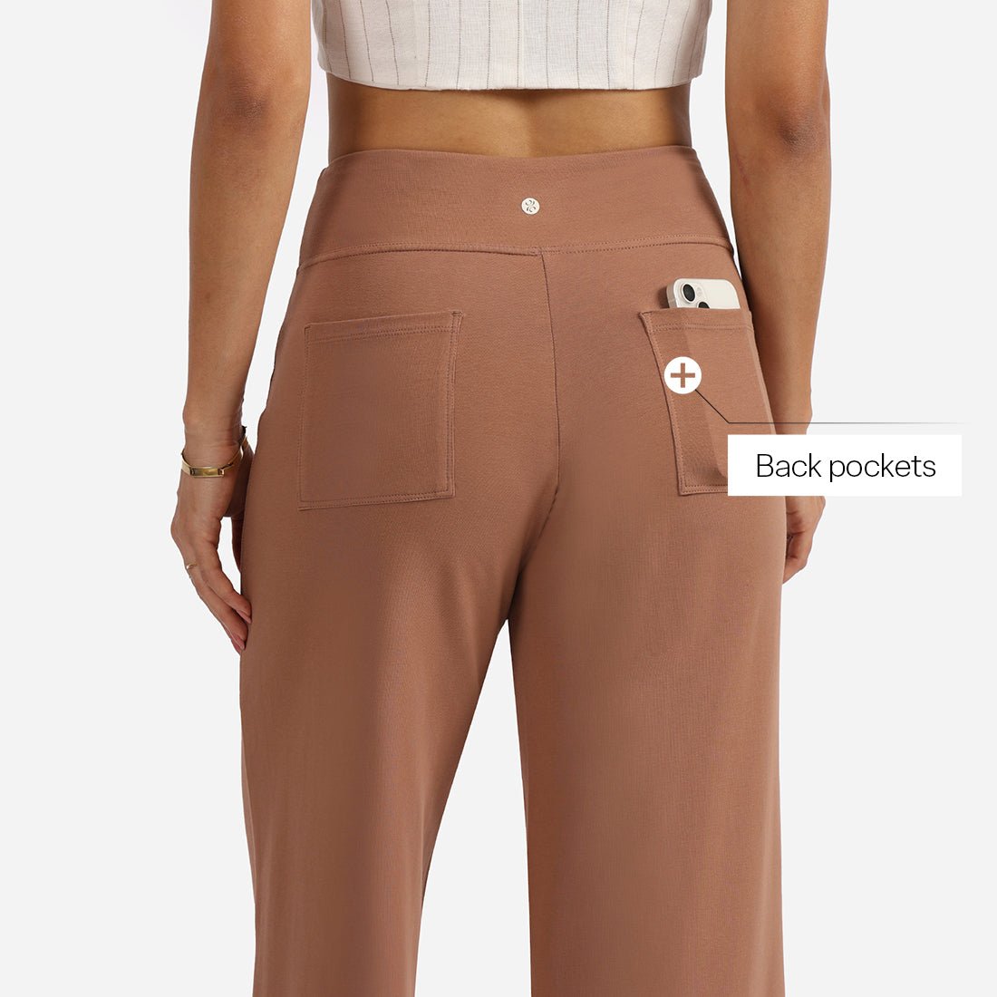 The AM:PM Air Wide Trousers - Cotton - BlissClub
