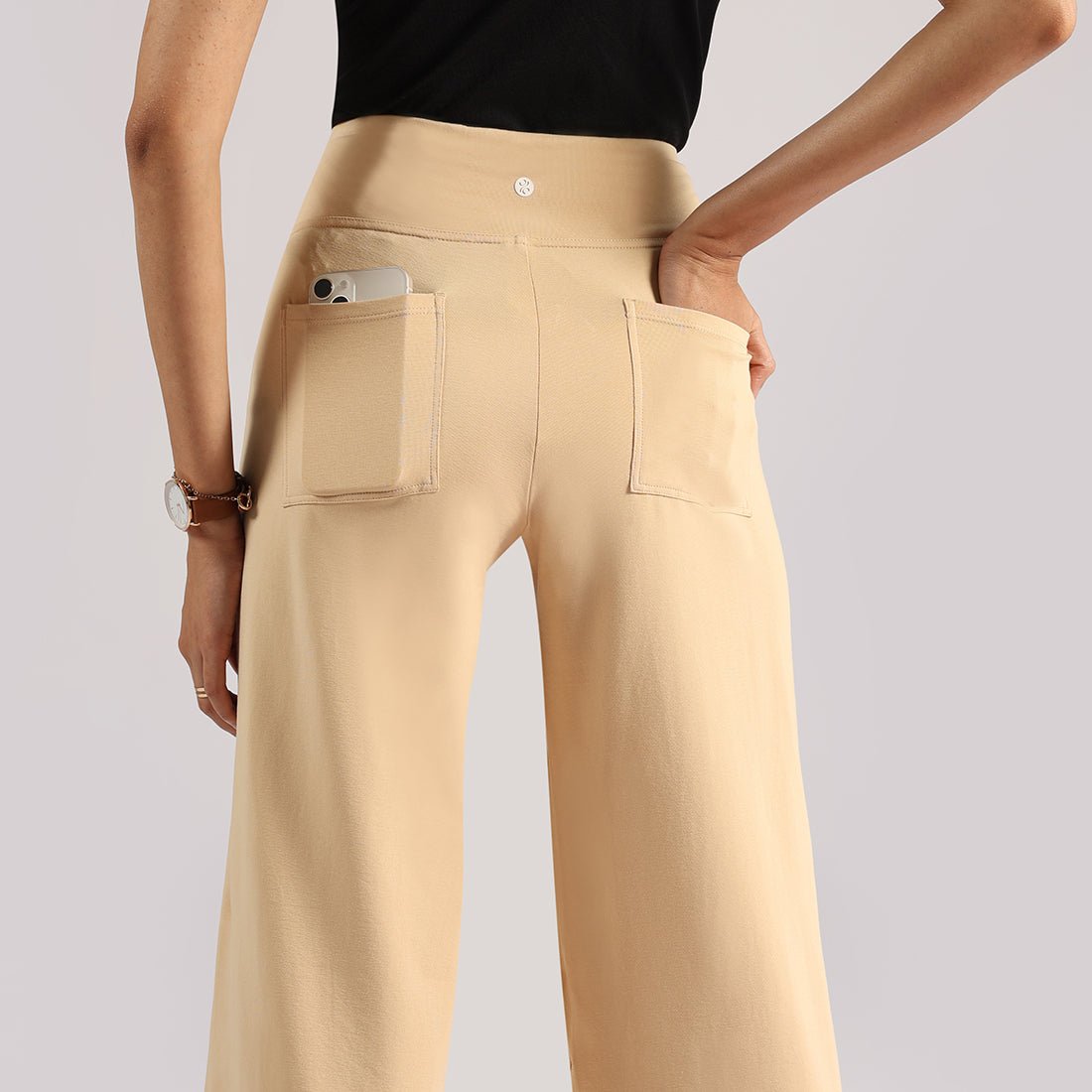 The AM:PM Air Wide Trousers - Cotton - BlissClub