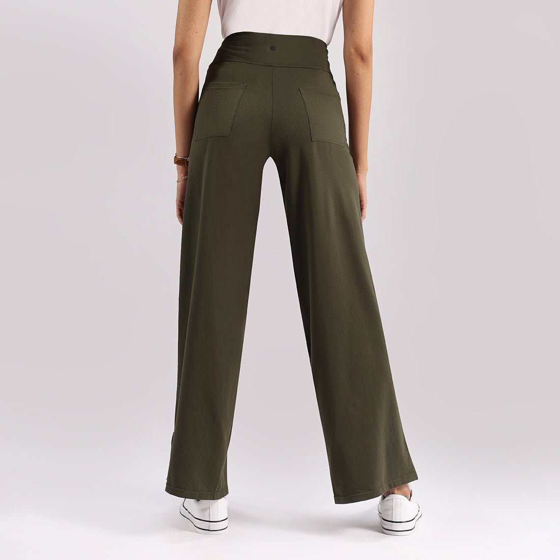 The AM:PM Air Wide Trousers - Cotton - BlissClub