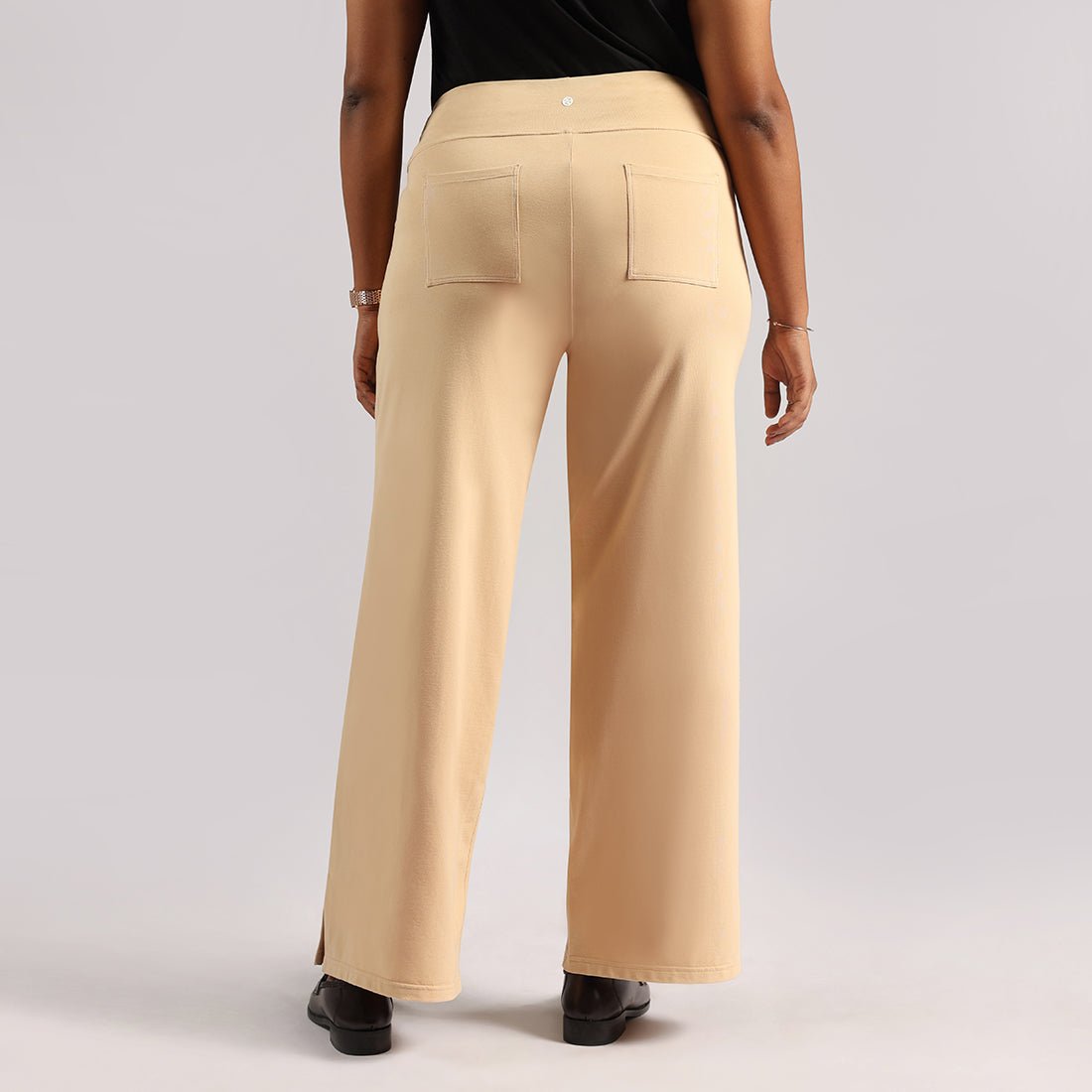 The AM:PM Air Wide Trousers - Cotton - BlissClub