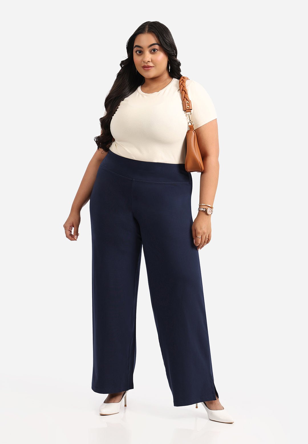 The AM:PM Air Wide Trousers - Cotton - BlissClub