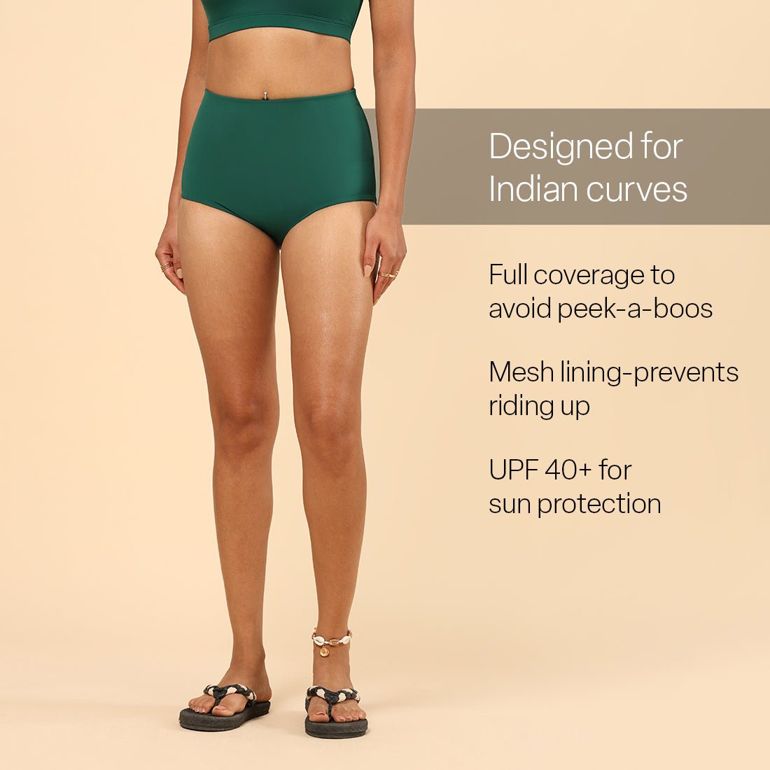 The Bliss Swim High Waisted Bottom - BlissClub