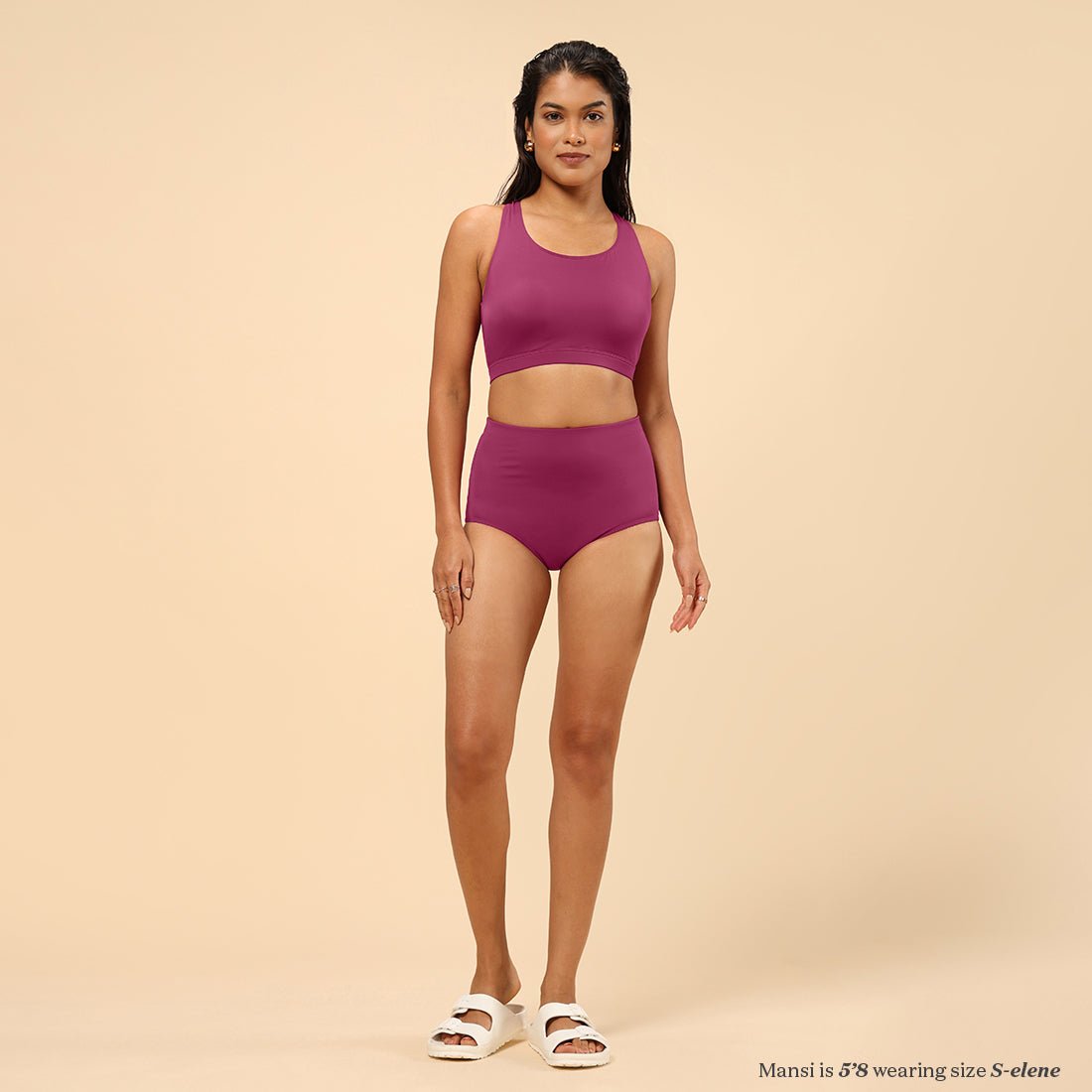 The Bliss Swim High Waisted Bottom - BlissClub