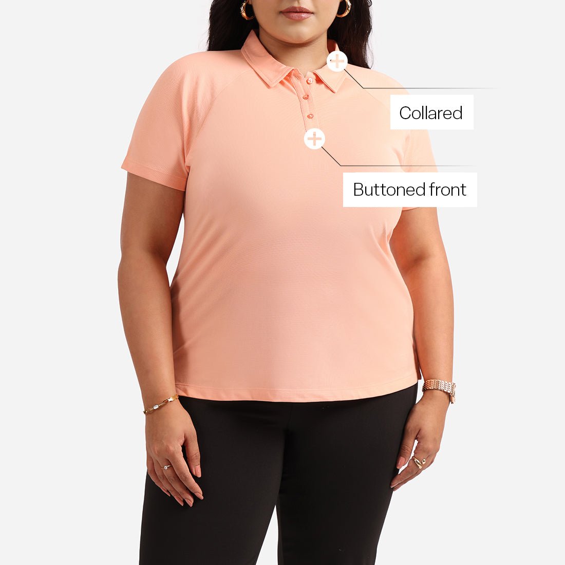 The Classic Pique Buttoned Polo - BlissClub