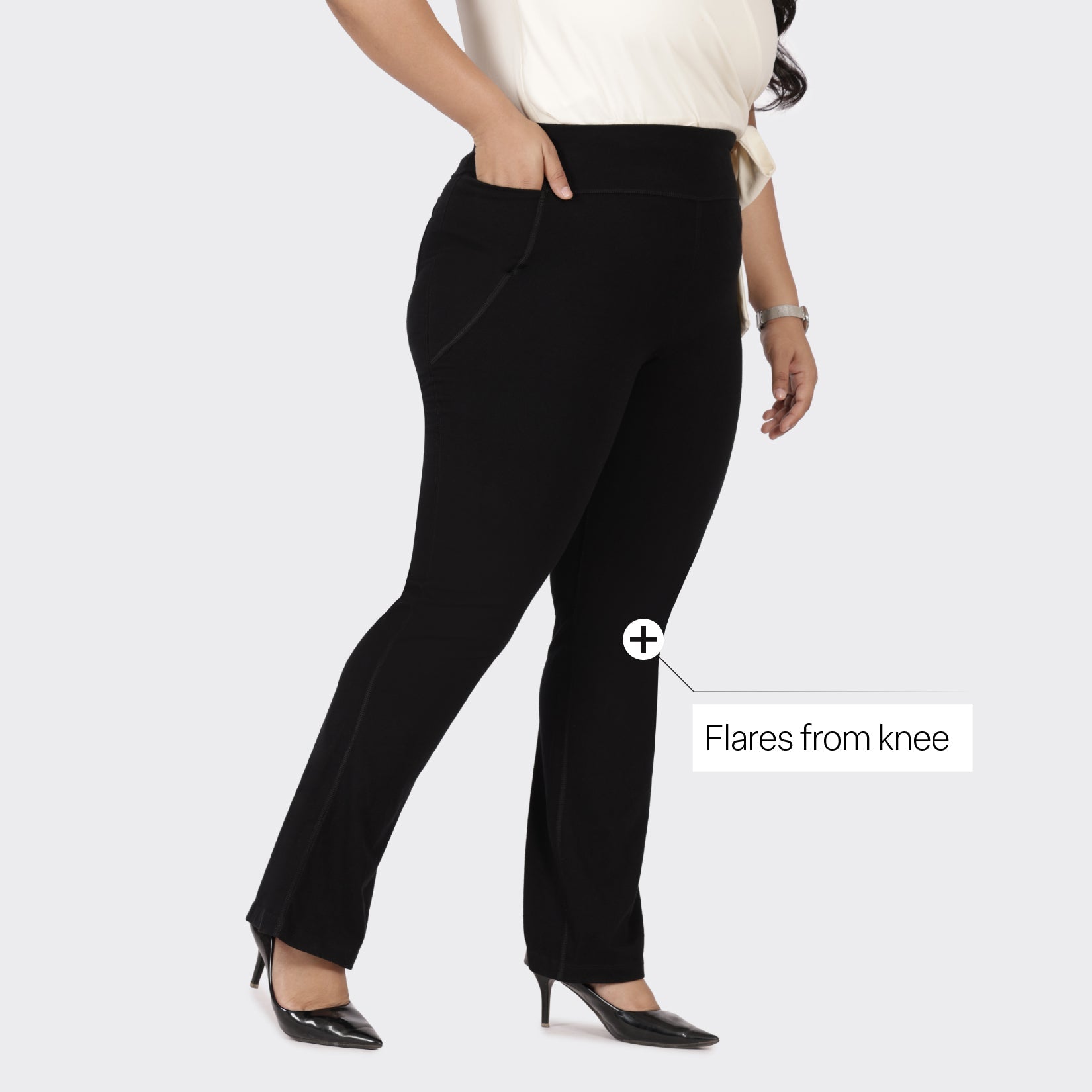 The Groove-In Cotton Flare Pants - BlissClub