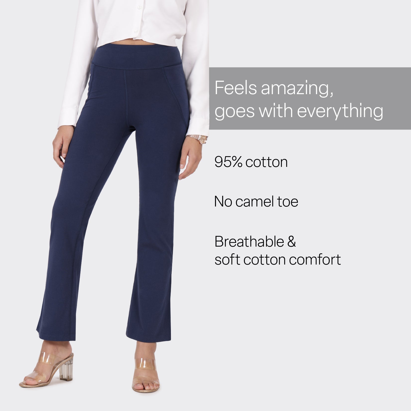 The Groove-In Cotton Flare Pants - BlissClub