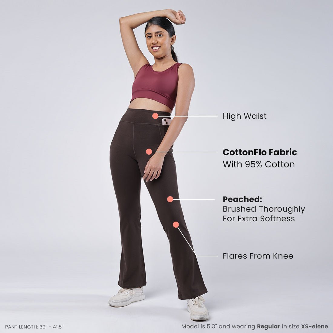 The Groove-In Cotton Flare Pants - BlissClub