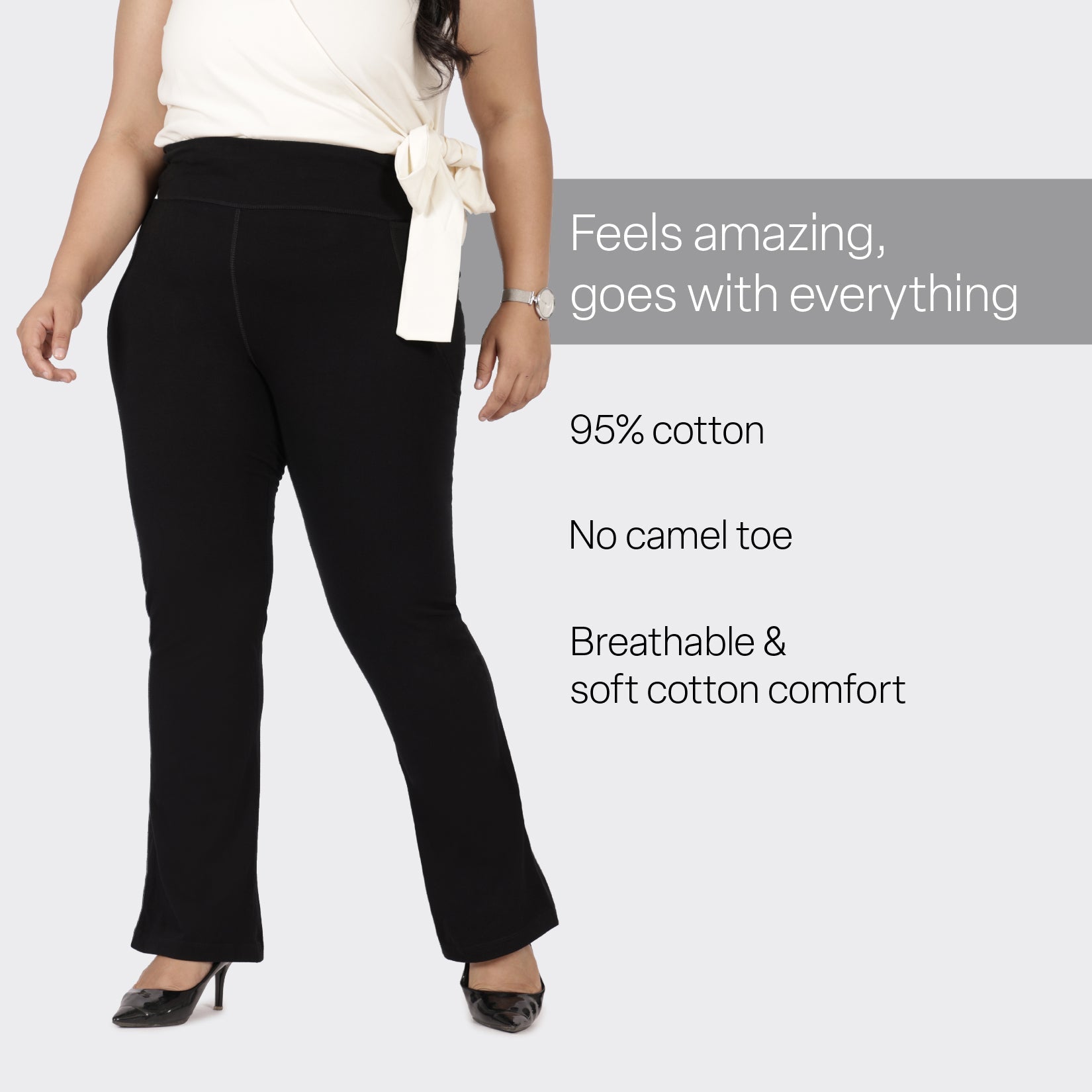 The Groove-In Cotton Flare Pants - BlissClub