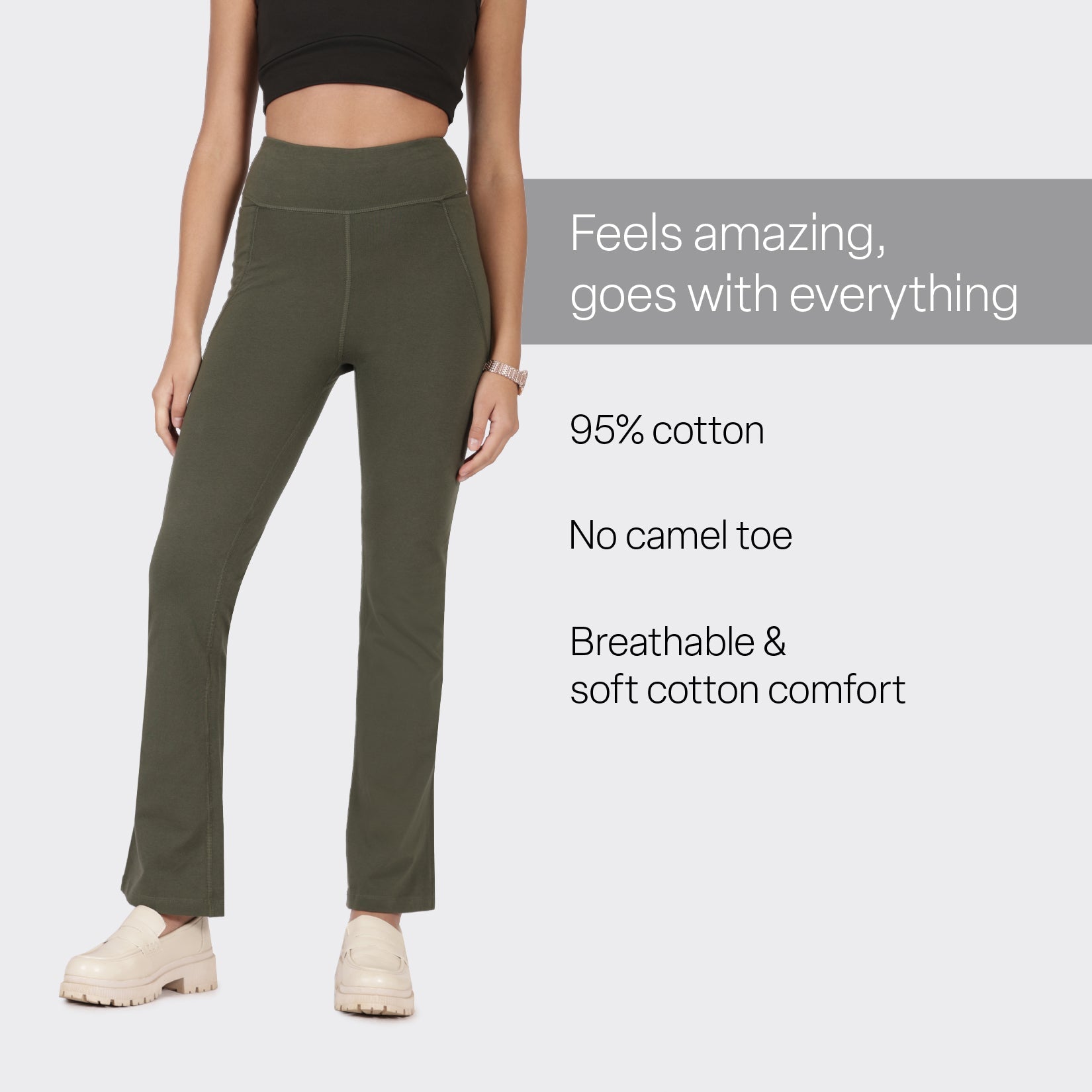 The Groove-In Cotton Flare Pants - BlissClub