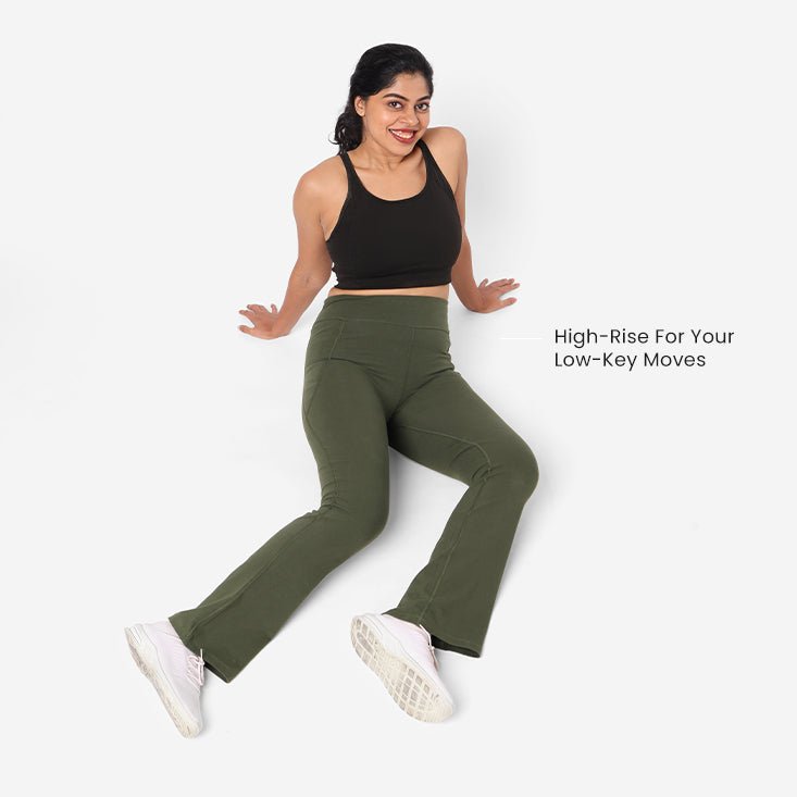The Groove-In Cotton Flare Pants Tall - BlissClub