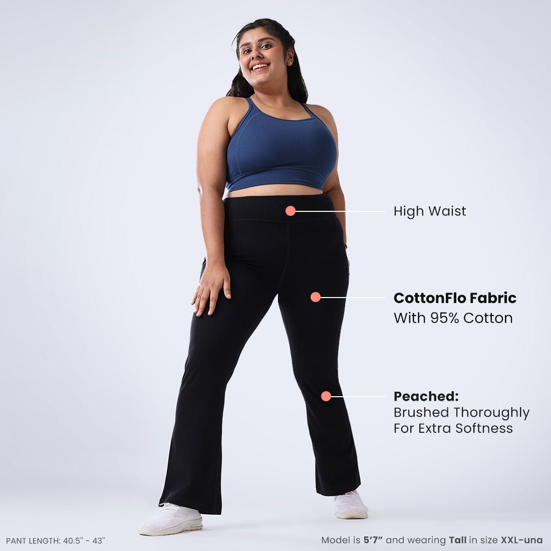 The Groove-In Cotton Flare Pants Tall - BlissClub