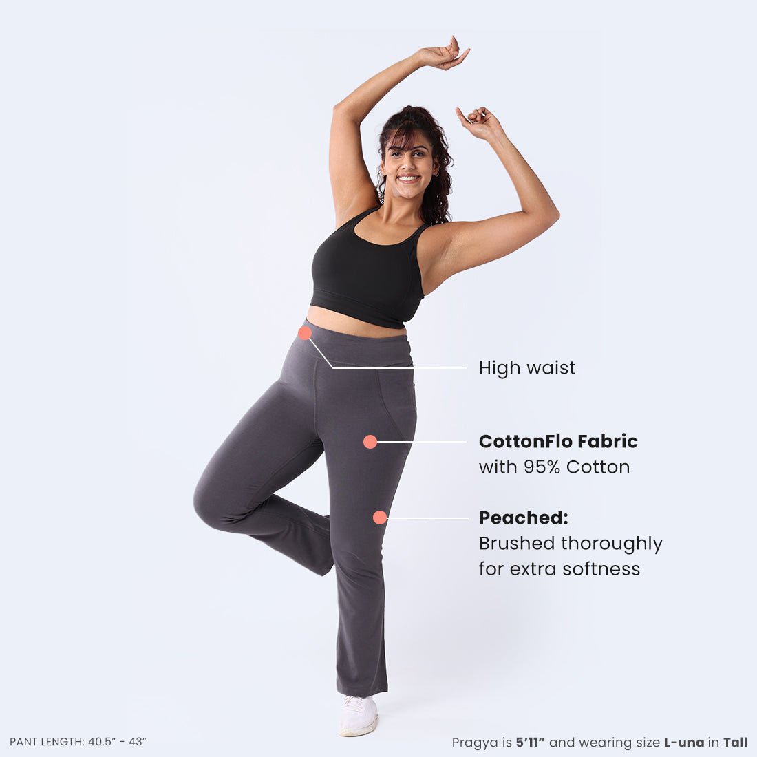 The Groove-In Cotton Flare Pants Tall - BlissClub