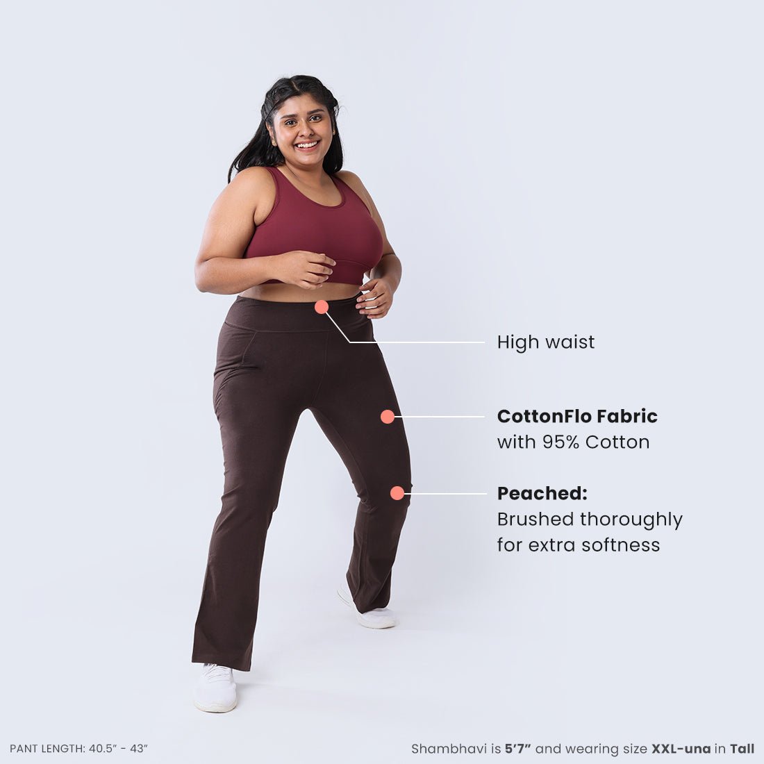 The Groove-In Cotton Flare Pants Tall - BlissClub