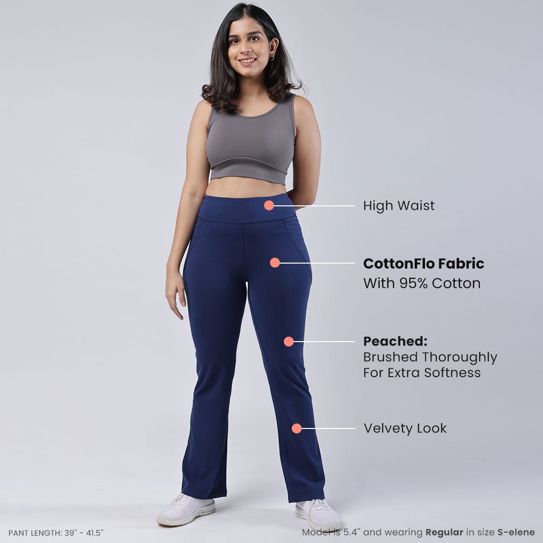 The Groove-In Cotton Flare Pants Tall - BlissClub