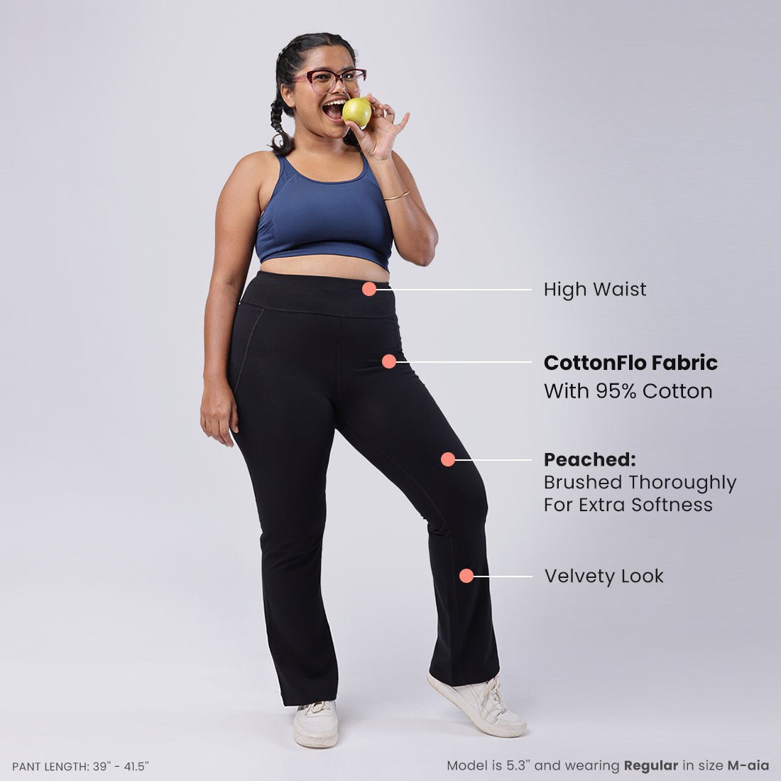 The Groove-In Cotton Flare Pants Tall - BlissClub