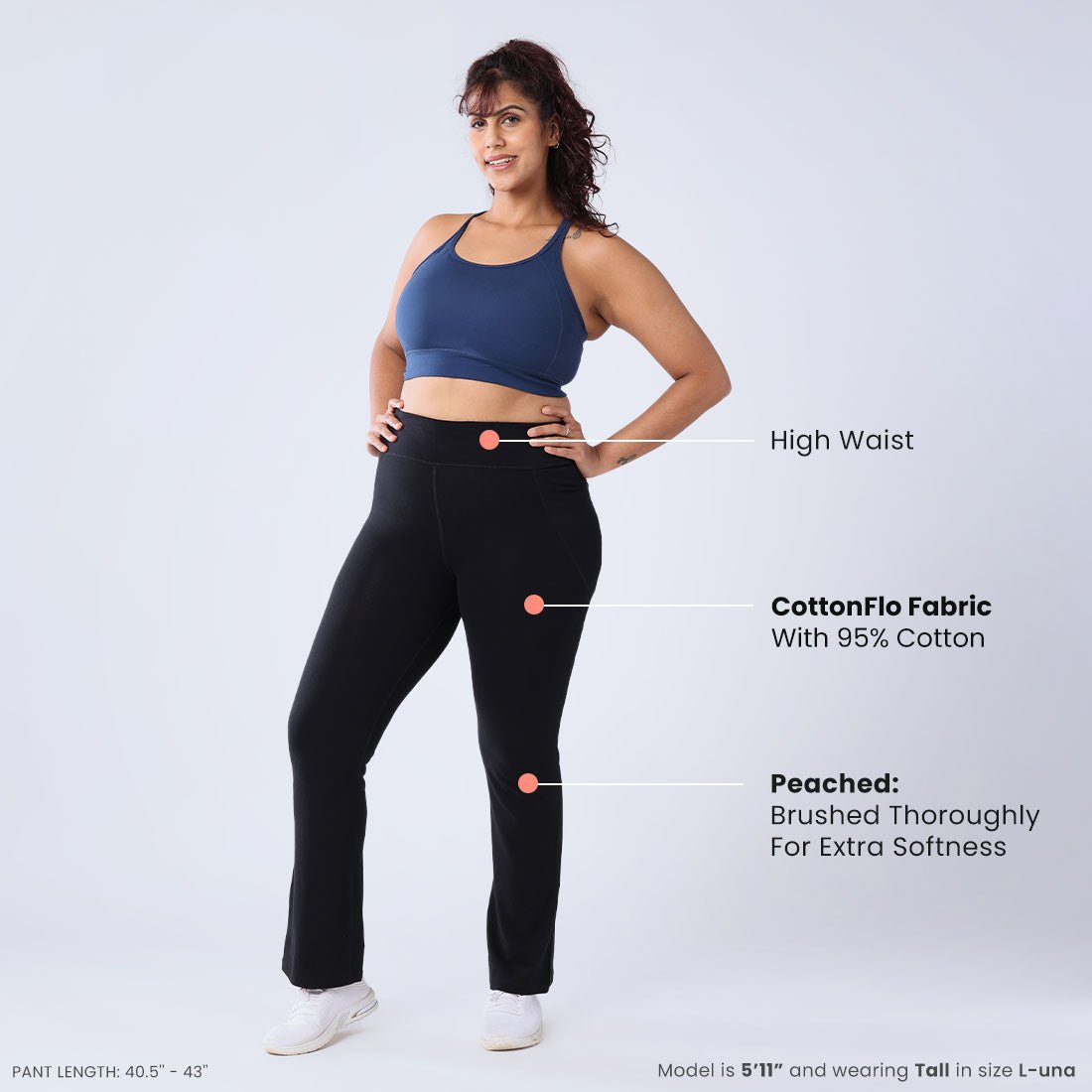 The Groove-In Cotton Flare Pants Tall - BlissClub