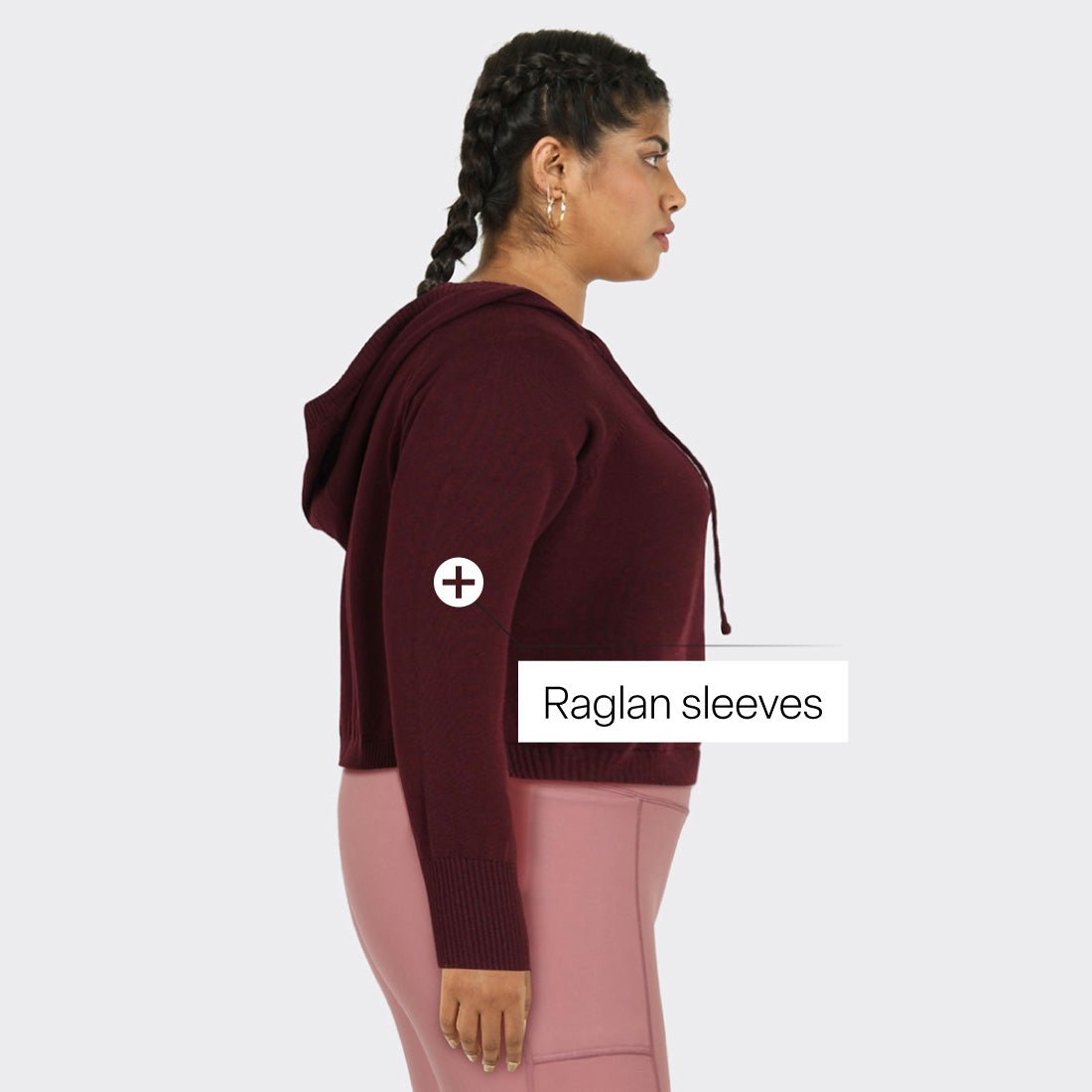 The Move All Day Hoodie - Crop - BlissClub