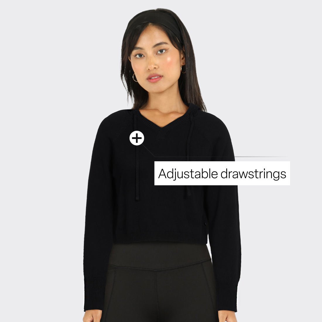 The Move All Day Hoodie - Crop - BlissClub