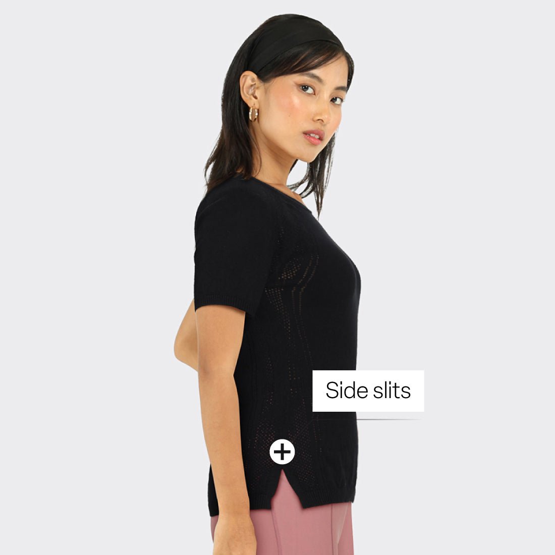 The Move All Day Pointelle Top - BlissClub