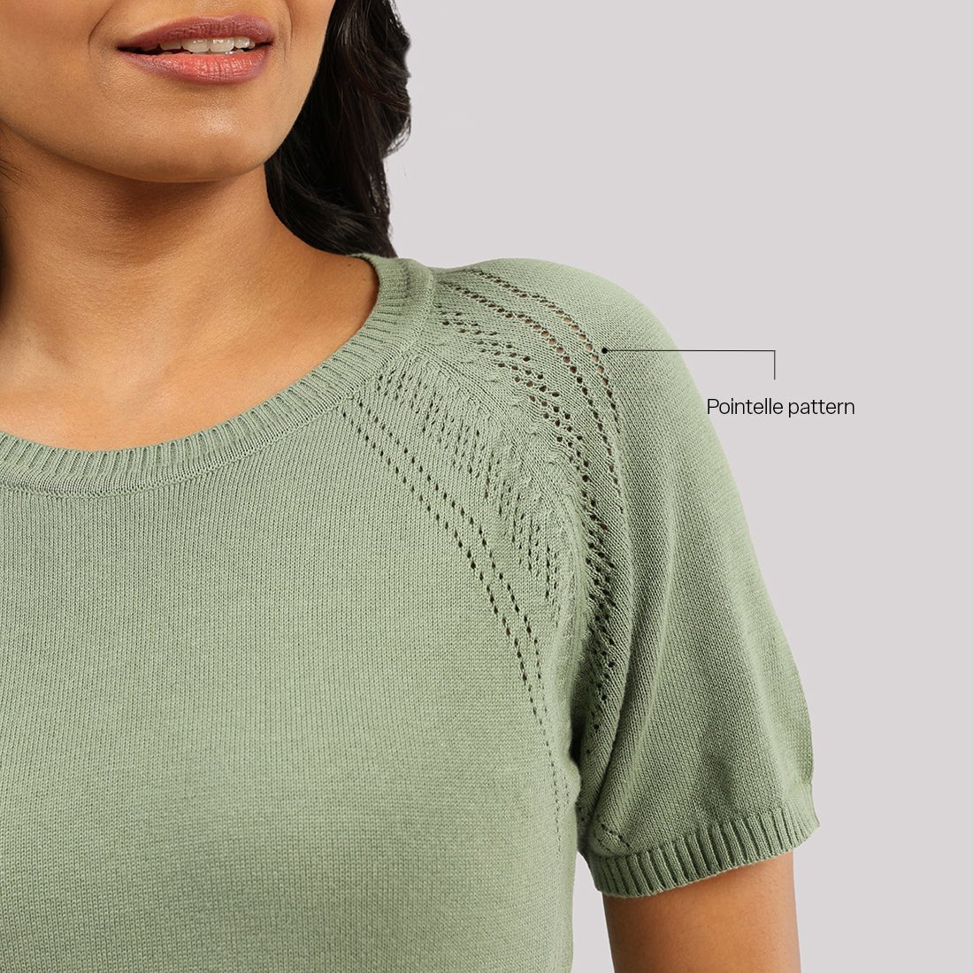 The Move All Day Pointelle Top - BlissClub