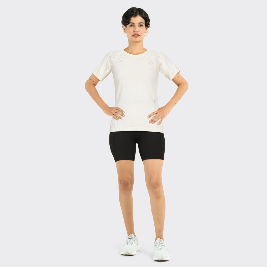 The Move All Day Pointelle Top - BlissClub