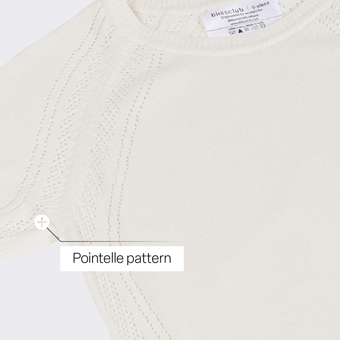 The Move All Day Pointelle Top - BlissClub