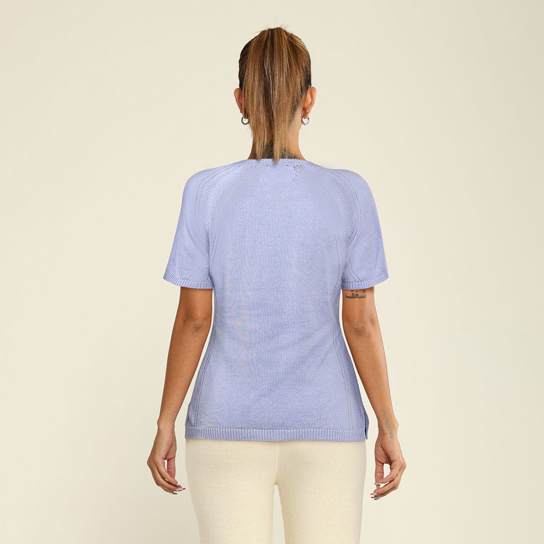 The Move All Day Pointelle Top - BlissClub