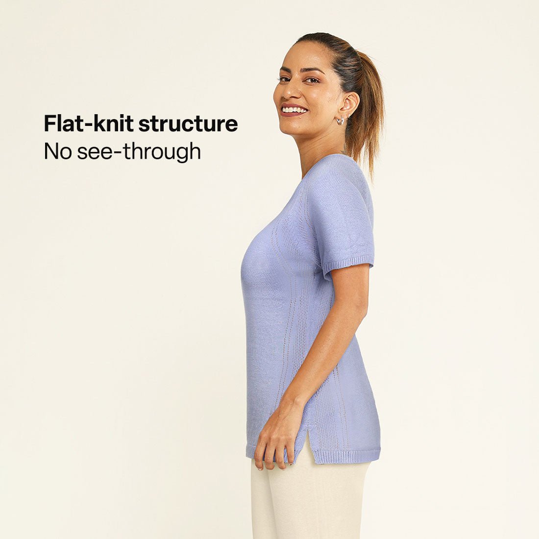 The Move All Day Pointelle Top - BlissClub