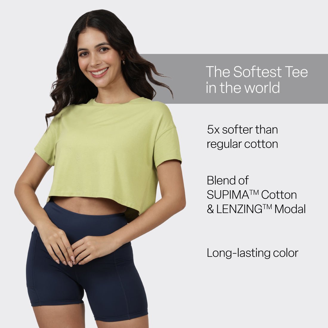 The Softest Tee - Boxy Crop - BlissClub