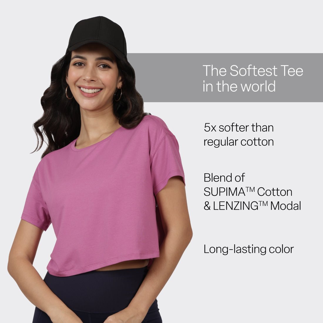 The Softest Tee - Boxy Crop - BlissClub