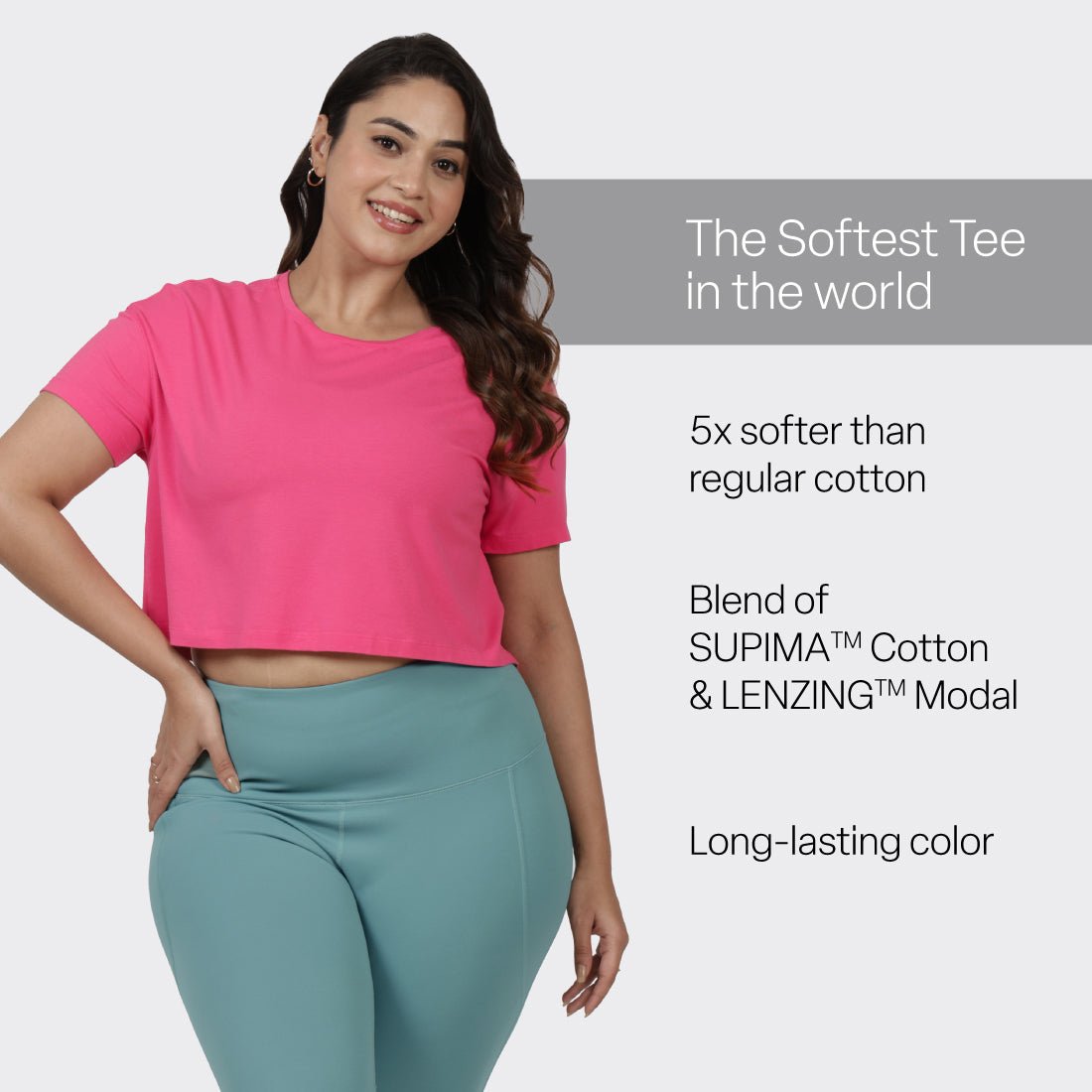 The Softest Tee - Boxy Crop - BlissClub