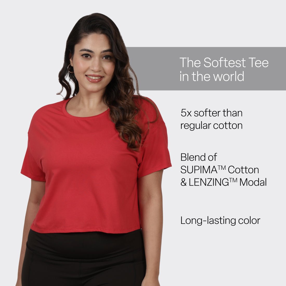 The Softest Tee - Boxy Crop - BlissClub